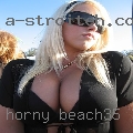 Horny beach