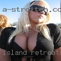 Island retreats single males