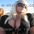 Woman for rent